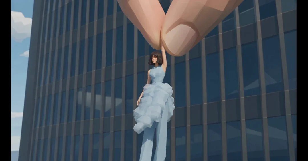 Moda escultural 3D